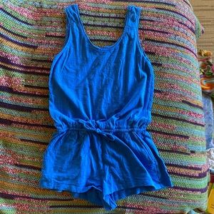 Blue Gap Romper